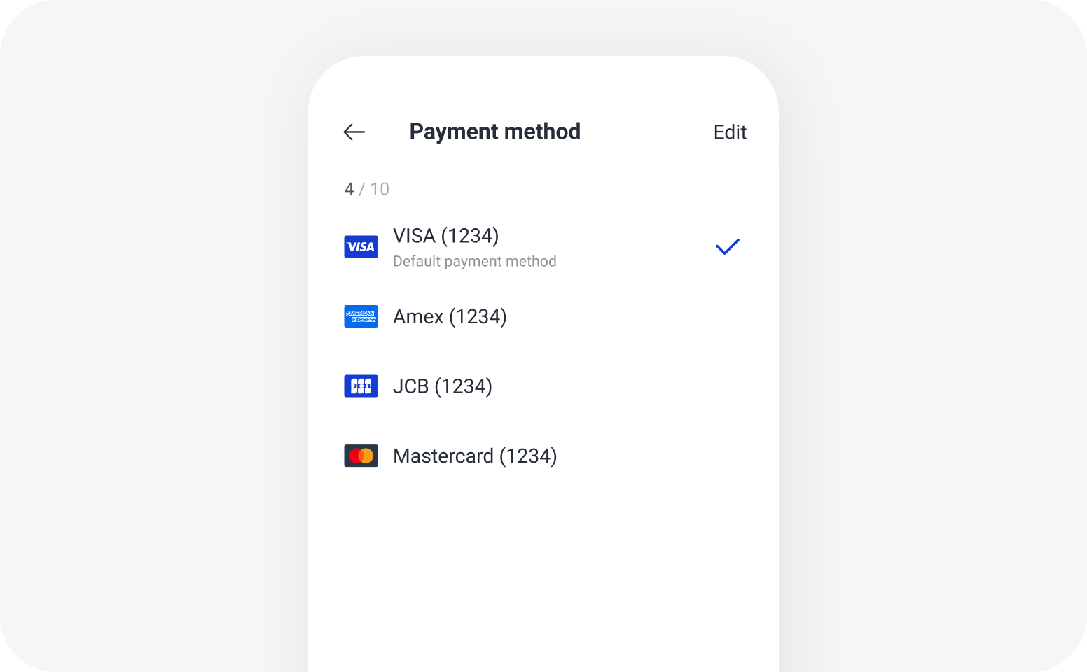 Payment Example